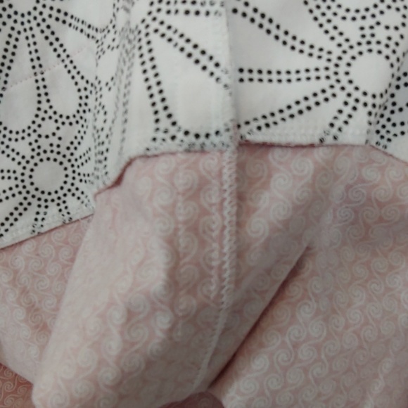 Home Made Sewn By Murray Red & White Sun Dress Size 4 Crochet Pocket On Front - Picture 6 of 6